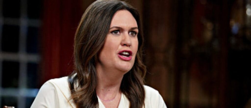 exclusive:-gov.-sarah-huckabee-sanders-demands-biden-administration-rescind-military-abortion-policy