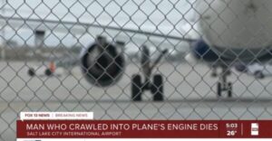 security-breach:-man-found-dead-after-climbing-into-plane’s-engine-at-salt-lake-city-airport