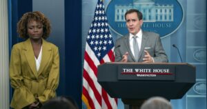 watch-live:-white-house-press-briefing-includes-john-kirby-as-middle-east-tensions-rise