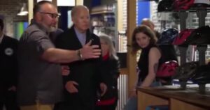 biden-stands-with-blank-stare-in-pennsylvania-bike-shop-–-is-treated-like-a-toddler-by-staff-(video)
