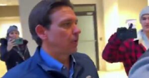 watch:-ron-desantis-flees-from-laura-loomer-as-she-confronts-him-about-being-an-absentee-governor