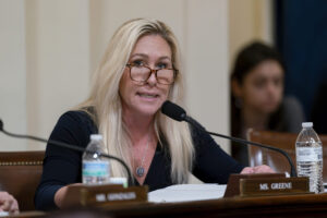 mtg-rebukes-cori-bush-for-blaming-‘right-wing-organizations’-for-her-doj-investigation