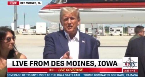 trump-spars-with-reporter-in-iowa:-“we-don’t-take-plea-deals-because-i-did-nothing-wrong!”-(video)-|-the-gateway-pundit-|-by-cristina-laila