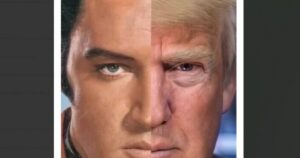 epic!-trump-trolls-the-fake-news-media-–-posts-photo-of-himself-with-his-look-alike-elvis-presley