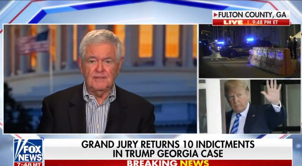 newt-gingrich-issues-stark-warning-on-trump-georgia-indictment-(video)-|-the-gateway-pundit-|-by-kristinn-taylor