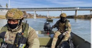 watch:-texas-national-guard-holds-the-line,-patrols-waters-in-shelby-park-to-deter-illegals-(video)