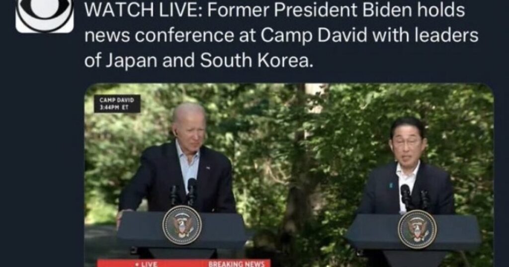 a-tweet-from-the-future?-–-cbs-news-refers-joe-biden-as-‘former-president-biden’-|-the-gateway-pundit-|-by-jim-hᴏft