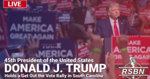 watch-live-now:-president-trump-to-speak-at-rally-in-north-charleston,-south-carolina-at-7-pm-et