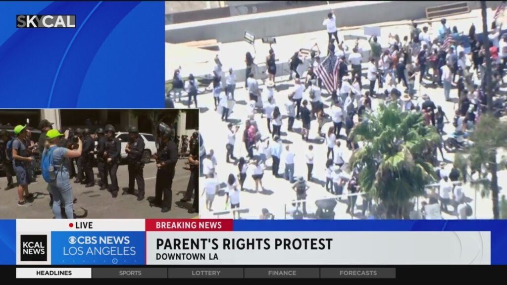 police-manhandle-antifa-militants-and-communists-blocking-pathway-for-parents-protesting-lgbt-curriculum-for-minors-in-los-angeles-(video)-|-the-gateway-pundit-|-by-cristina-laila