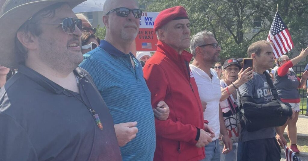 guardian-angels-founder-curtis-sliwa-arrested-in-new-york-for-protesting-migrant-housing-that-displaces-elderly-americans,-says-nyc-mayor-adams-‘is-despicable’-|-the-gateway-pundit-|-by-margaret-flavin