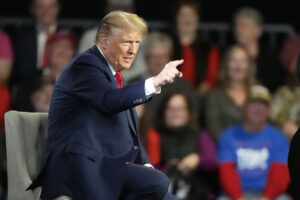 trump-boasts-about-success-of-gold-sneakers-in-wake-of-shoes-selling-out-–-washington-examiner