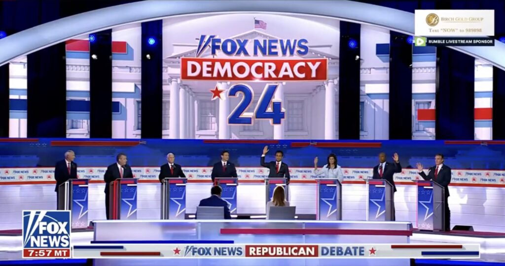 post-debate-poll:-trump-61,-desantis-9;-trump-44,-biden-41;-only-three-percent-of-democrats-want-trump-as-gop-nominee-|-the-gateway-pundit-|-by-kristinn-taylor