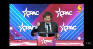 must-watch:-argentina’s-javier-milei-gets-rock-star-welcome-at-cpac-–-greets-trump-backstage!