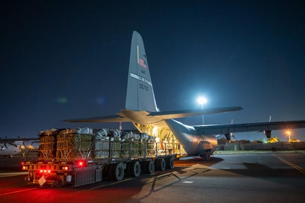 us-air-force-completes-first-airdrop-of-food-into-gaza