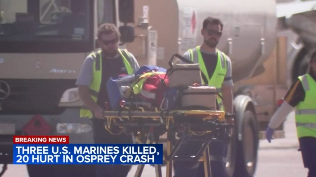 just-in:-military-helicopter-carrying-more-than-20-us-marines-crashes-in-australia,-killing-3,-critically-injuring-others-|-the-gateway-pundit-|-by-cristina-laila