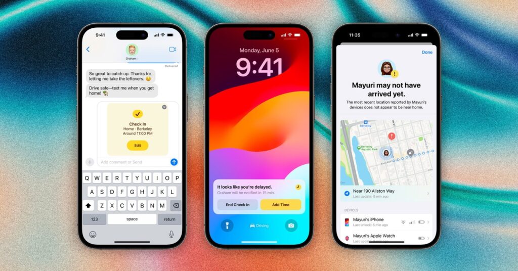 how-to-use-apple’s-check-in-feature-in-ios-17