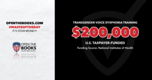 waste-of-the-day:-nih-awards-$200,000-grant-for-transgender-voice-training