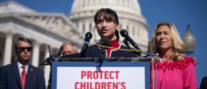 speaker-johnson-state-of-the-union-invitees-include-riley-gaines,-chloe-cole