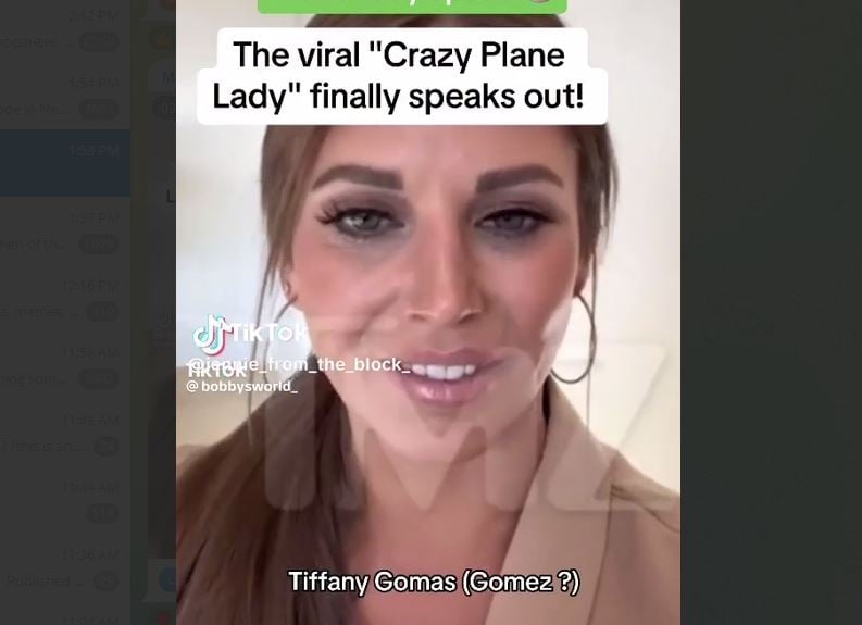 tiffany-gomas-spotted-getting-on-another-plane,-says-she-was-told-not-to-comment-on-“that-m*ther-f***er-is-not-real!”-in-back-of-the-plane-|-the-gateway-pundit-|-by-jim-hoft