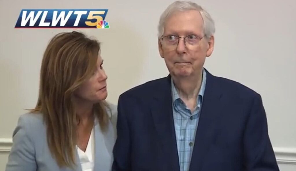 mitch-mcconnell-“medically-clear”-to-continue-work-after-he-freezes-up-for-the-second-time:-doctor-|-the-gateway-pundit-|-by-cristina-laila