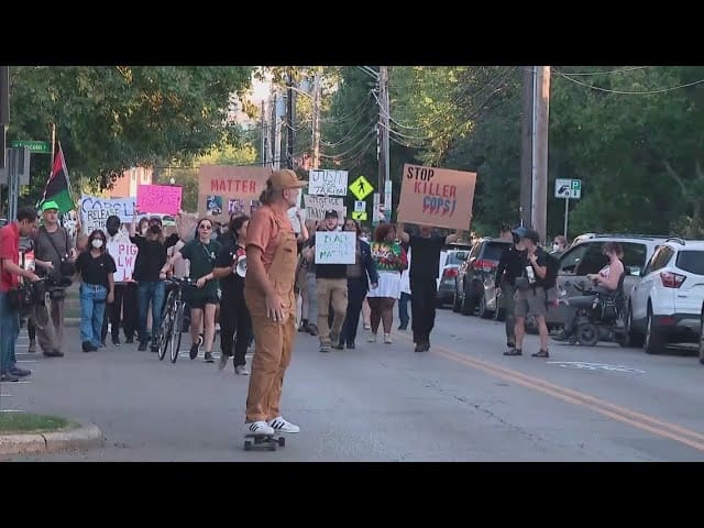 here-we-go:-black-lives-matter-activists-protest-in-ohio-after-pregnant-black-woman-was-shot-dead-after-she-tried-to-run-over-cop-(video)-|-the-gateway-pundit-|-by-david-greyson