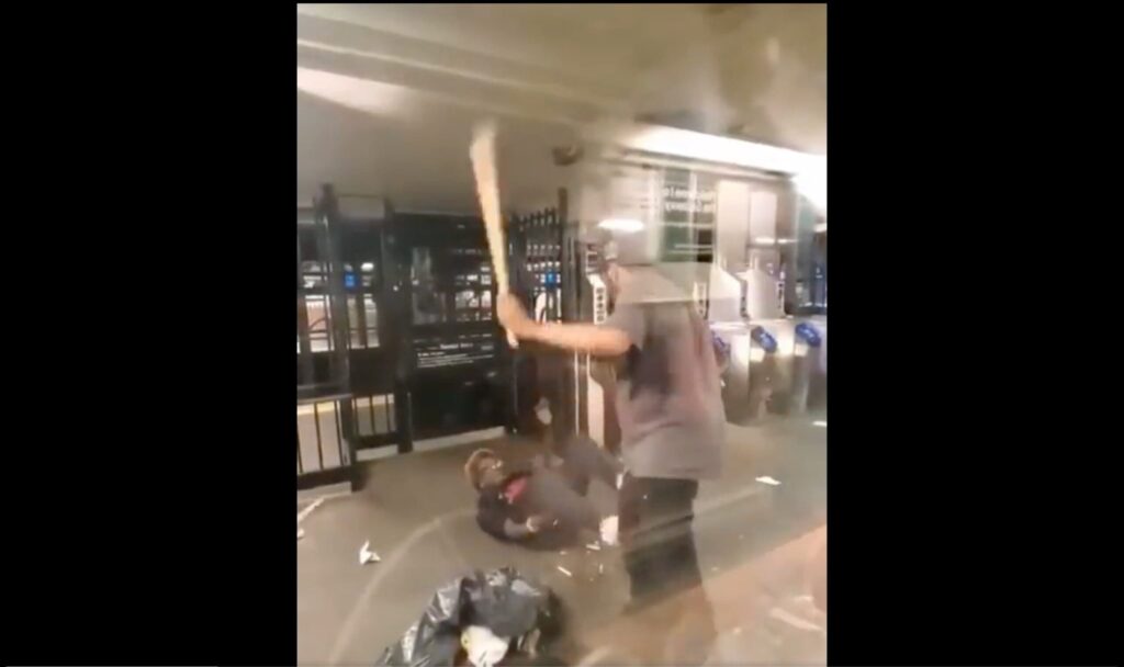 shocking-video:-thug-cruelly-pummels-helpless-60-year-old-new-york-woman-with-her-own-cane-more-than-50-times-during-two-minute-assault-|-the-gateway-pundit-|-by-cullen-linebarger