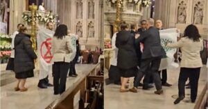 easter-mass-at-st.-patrick’s-cathedral-disrupted-by-wicked-pro-palestine-protesters-(video)