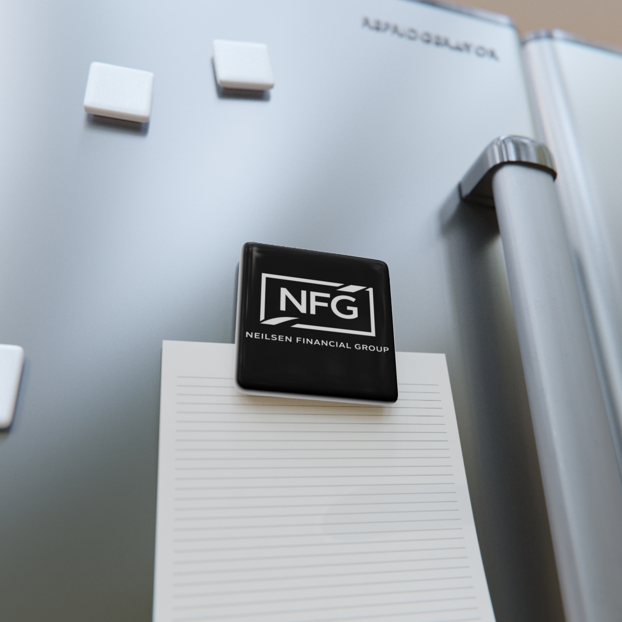 Porcelain Magnet — NFG (Neilsen Financial Group) Logo Square - Image 4