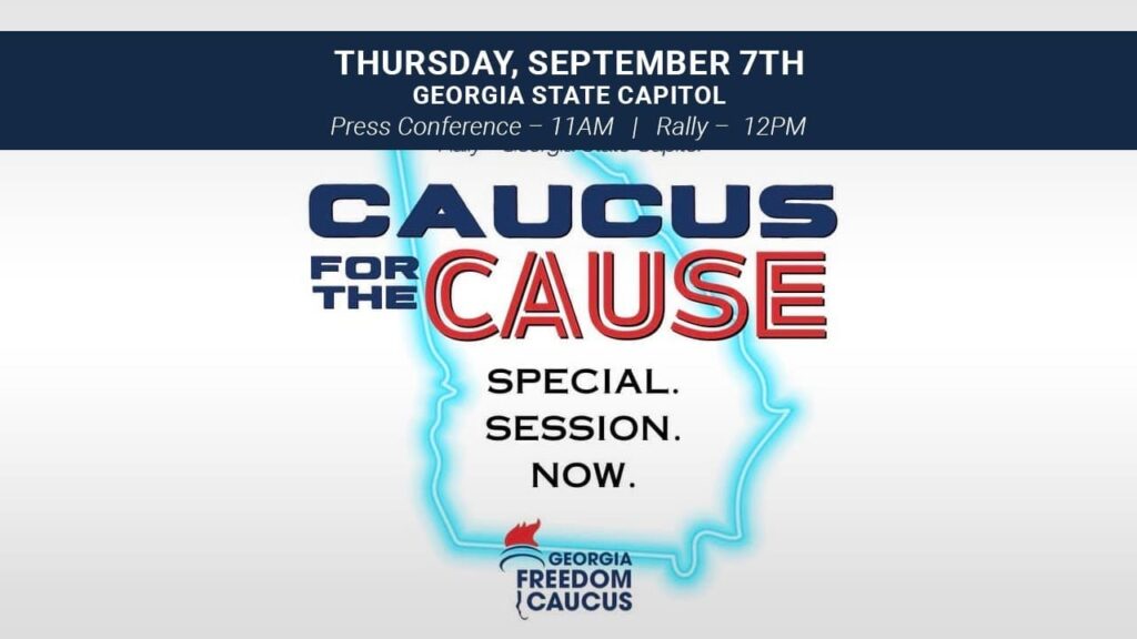 breaking:-georgia-freedom-caucus-press-conference-on-thursday-–-11-am-et-–-followed-by-rally-outside-state-capitol-to-fight-for-trump-|-the-gateway-pundit-|-by-jim-hoft