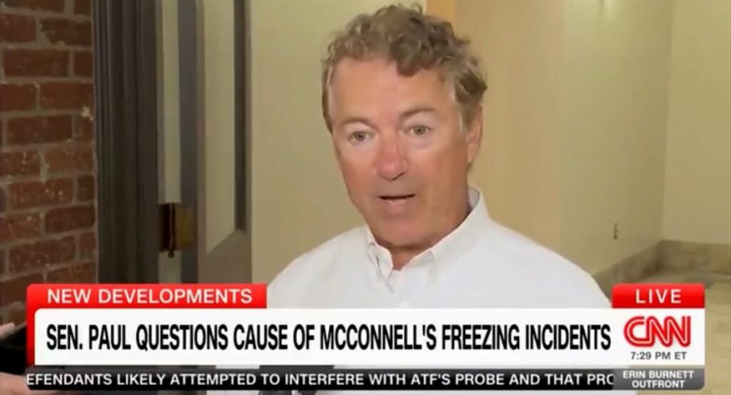 senator-rand-paul-not-buying-capitol-doctor’s-explanation-for-mitch-mcconnell’s-‘freezing’-episodes-(video)-|-the-gateway-pundit-|-by-cristina-laila