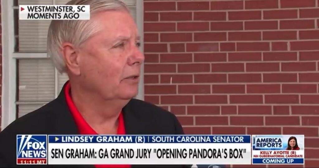 lindsey-graham-reacts-after-learning-georgia-special-grand-jury-wanted-to-indict-him-for-questioning-state-about-election-integrity-(video)-|-the-gateway-pundit-|-by-cristina-laila
