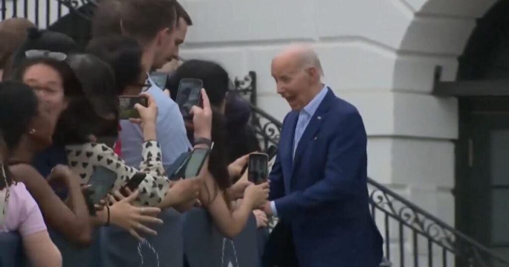 yikes!-joe-biden-makes-a-beeline-for-the-kids-at-the-white-house-congressional-picnic-(video)