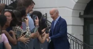 yikes!-joe-biden-makes-a-beeline-for-the-kids-at-the-white-house-congressional-picnic-(video)